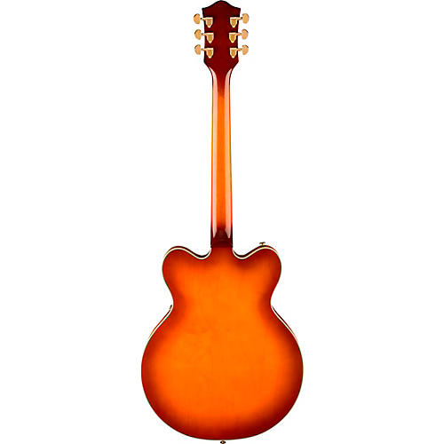 Gretsch Guitars Streamliner Cat-Eye Limited-Edition Center Block Electric Guitar With Bigsby & Gold Hardware Riviera Blue