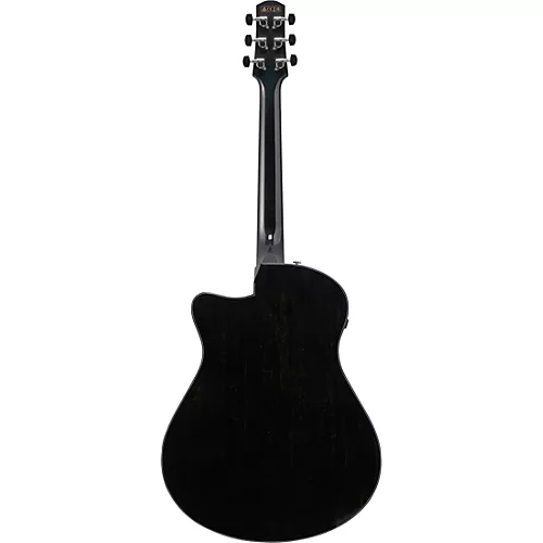Ibanez AAM340CE Advanced Auditorium Acoustic-Electric Guitar Rustic Black