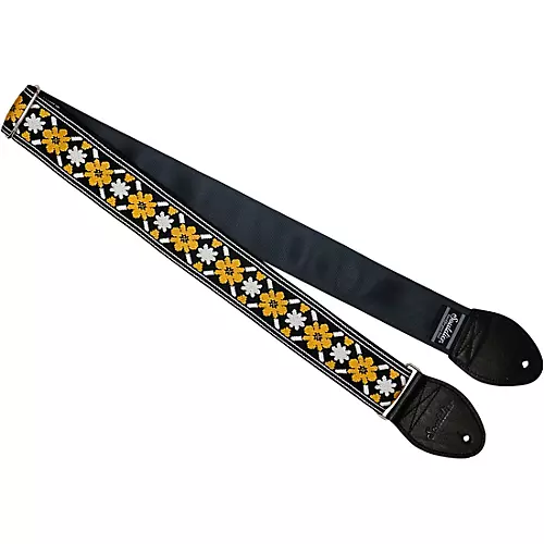 Souldier Tulip Guitar Strap Black 2 in.
