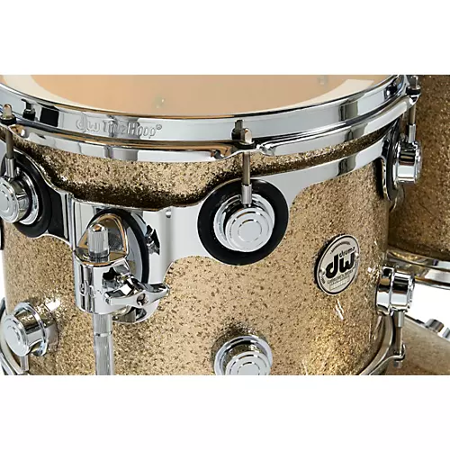 DW Collectors Series 4-Piece SSC Maple Shell Pack With Chrome Hardware Black Velvet