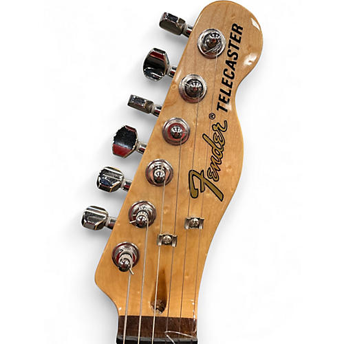 Used Fender JA90 Jim Adkins Thinline Telecaster Natural Hollow Body Electric Guitar Natural