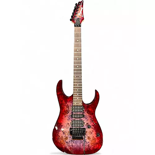 Used Ibanez RG470PB Red Eclipse Burst Solid Body Electric Guitar Red Eclipse Burst