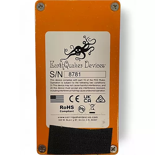 Used EarthQuaker Devices Spatial Delivery V3 Effect Pedal