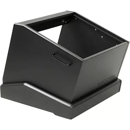 Argosy Rack 'n Roll H10 10 Space Rolling Rack with Black Base