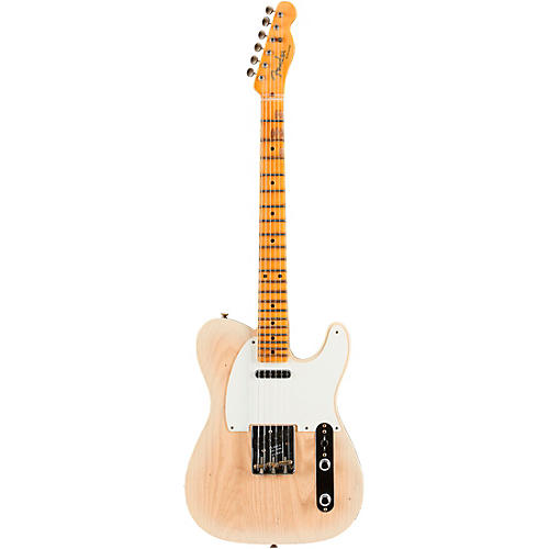 Fender Custom Shop Limited-Edition Tomatillo Telecaster Journeyman Relic Electric Guitar Natural Blonde
