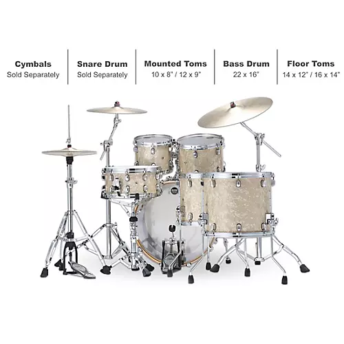 TAMA Starclassic Walnut/Birch 5-Piece Shell Pack with 22