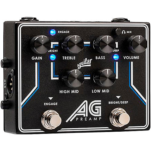 Aguilar AG Preamp Effects Pedal Black