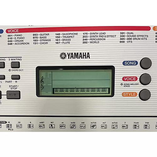 Used Yamaha YPT260 Keyboard Workstation