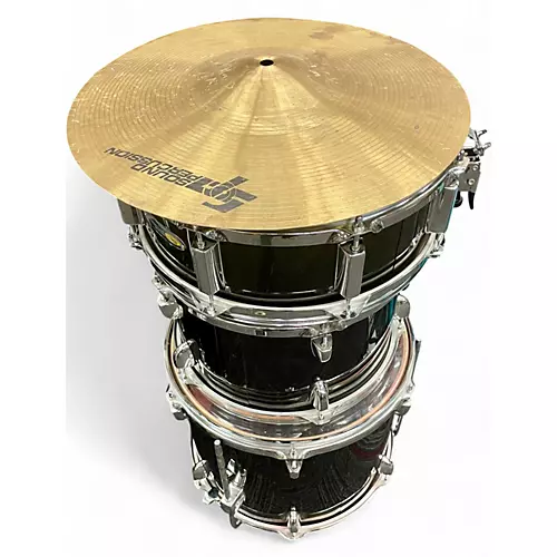 Used Sound Percussion Labs 5 Piece VELOCITY  Black Drum Kit Black