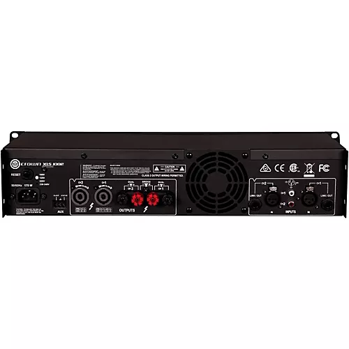 Crown XLS1002 2-Channel 350W Power Amplifier With Onboard DSP