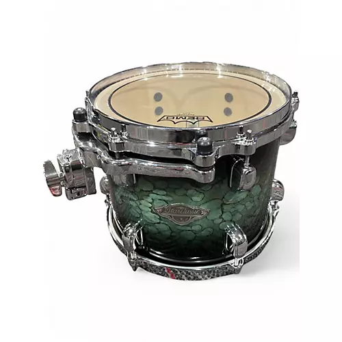 Used TAMA 4 Piece Starclassic Performer Molten Steel Blue Burst Drum Kit Molten Steel Blue Burst