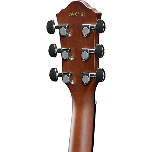 Ibanez AEG70L AEG Left-Handed Grand Concert Acoustic-Electric Guitar Tiger Burst High Gloss
