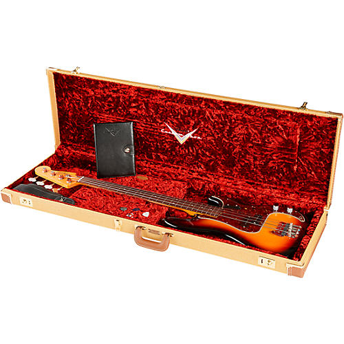 Fender Custom Shop Sean Hurley Signature 1961 Closet Classic Precision Bass Guitar Aged Charcoal Frost