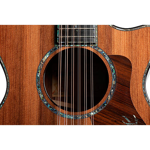 Taylor PS52ce Grand Concert 12-Fret 12-String Acoustic-Electric Guitar Shaded Edge Burst