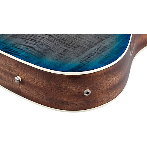 Ibanez ALT30FM Altstar Flamed-Top Dreadnought Acoustic-Electric Guitar Doom Blue Burst