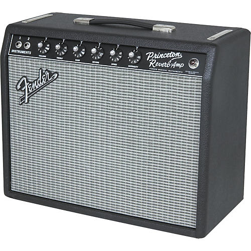 Fender '65 Princeton Reverb 12W 1x10 Tube Guitar Combo Amp Black