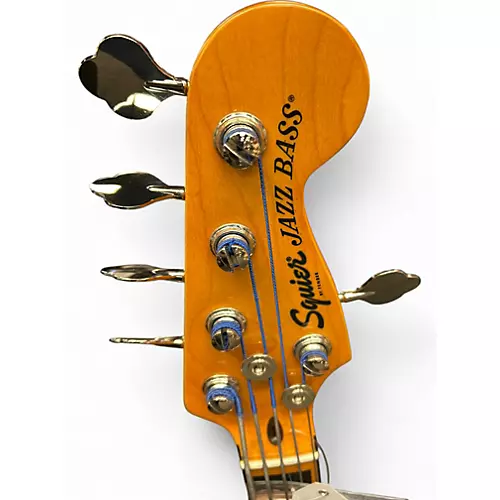 Used Squier Classic Vibe 70s Jazz Bass  Natural Electric Bass Guitar Natural
