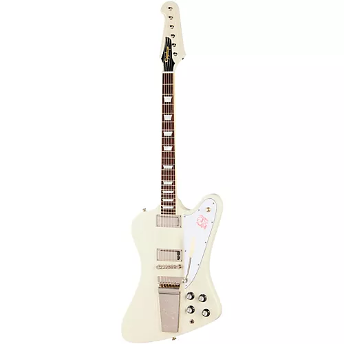 Epiphone 1963 Firebird V Reissue With Maestro Vibrola Electric Guitar Polaris White