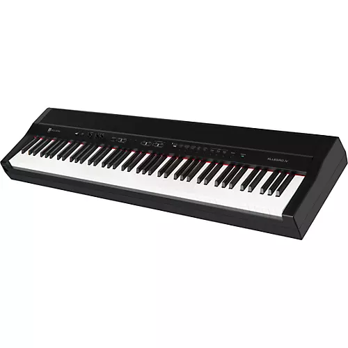 Williams Allegro IV 88-Key Digital Piano With Bluetooth and Sustain Pedal Black