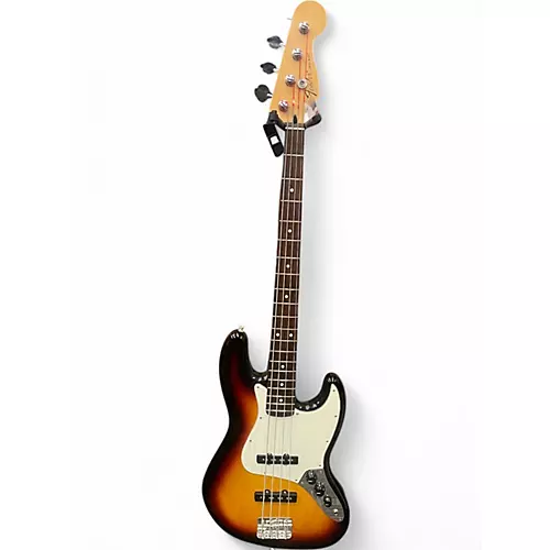 Used Fender Standard Jazz Bass 3 Color Sunburst Electric Bass Guitar 3 Color Sunburst
