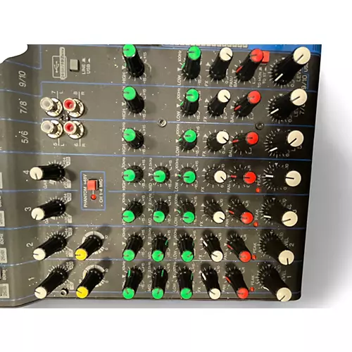 Used Yamaha MG10XU 10 Channel Mixer with Effects Unpowered Mixer