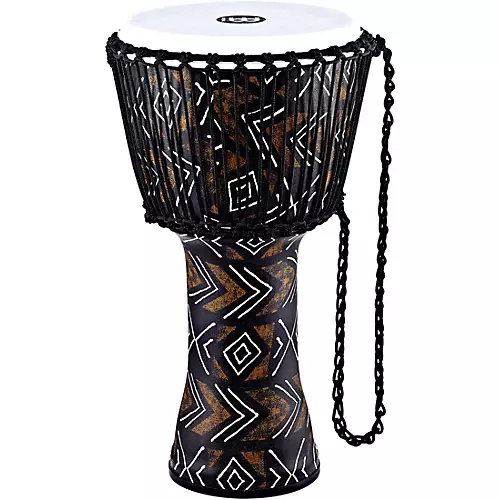 MEINL Travel Series Djembe with Synthetic Head in Kanga Sarong Finish 10 in.