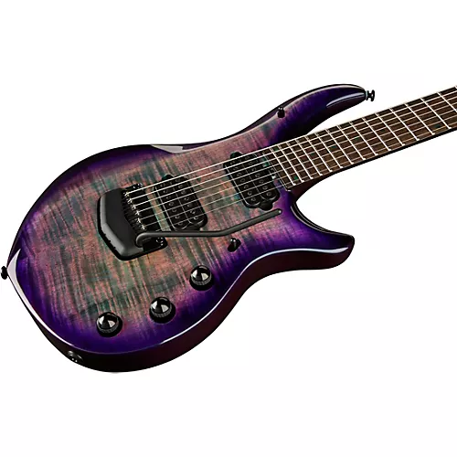 Ernie Ball Music Man John Petrucci Majesty Figured Maple Top 7-String Electric Guitar Amethyst Crystal