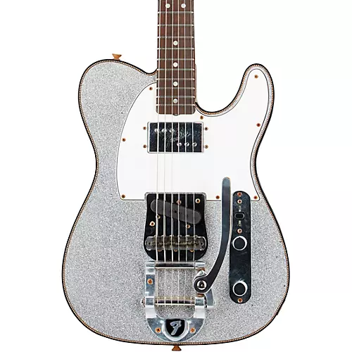 Fender Custom Shop Limited-Edition CuNiFe Telecaster Custom Journeyman Relic Electric Guitar Aged Gold Sparkle