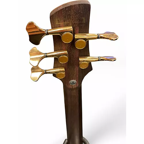 Used Ibanez SR5CMDX Black Ice Low Gloss Electric Bass Guitar Black Ice Low Gloss