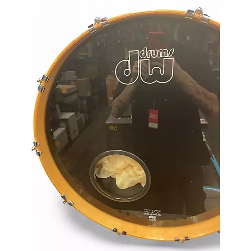 Used DW 5 Piece Performance Series Natural Drum Kit Natural