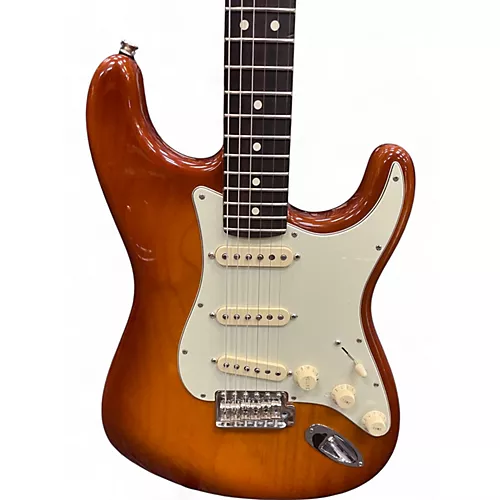 Used 2024 Fender American Performer Stratocaster SSS Honey Burst Solid Body Electric Guitar Honey Burst