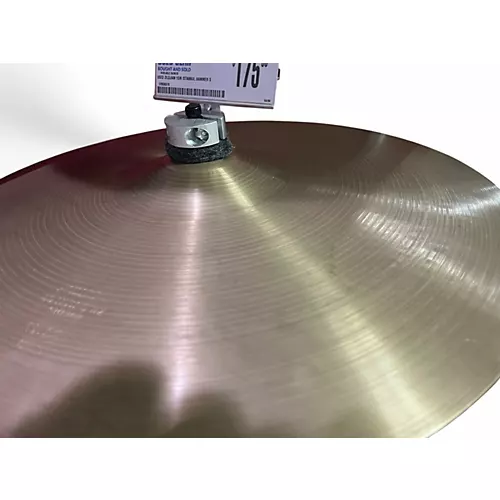 Used Zildjian 15in ISTANBUL HAMMER STAMP 1960'S Cymbal 35