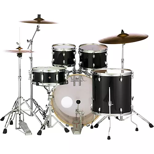 Pearl Export New Fusion 5-Piece Drum Set With Hardware Slipstream white