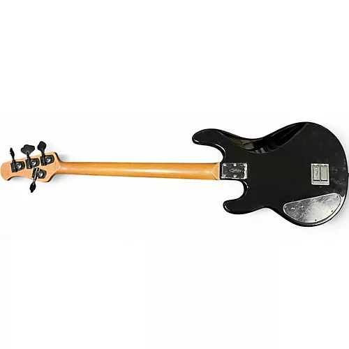 Used Sterling by Music Man DarkRay Black Electric Bass Guitar Black