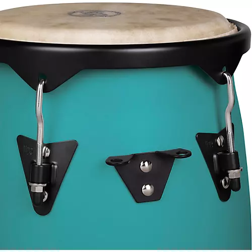 LP Discovery Conga Set with Double Conga Stand 10 and 11 in. Race Car Blue