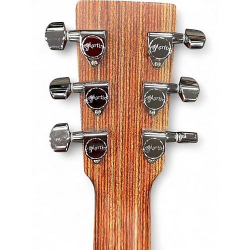 Used Martin LX1RE LEFT HANDED Natural Acoustic Electric Guitar Natural