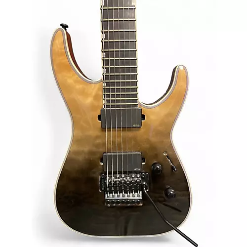Used ESP LTD MH1007 Black Fade Solid Body Electric Guitar Black Fade