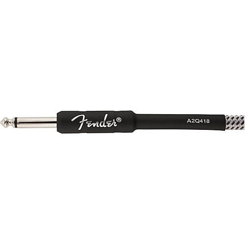 Fender Professional Series Straight to Straight Instrument Cable 15 ft. White Tweed