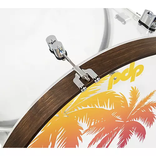 PDP by DW 25th Anniversary Clear Acrylic 4-Piece Shell Pack