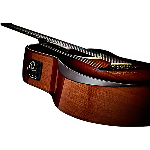 Ortega ECLIPSESU-C/E Classical Acoustic-Electric Guitar Brown Sunburst