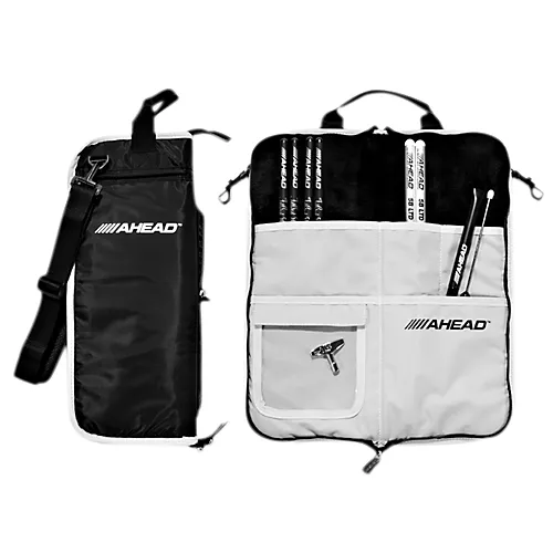 Ahead Deluxe Stick Bag Gray with Black Trim