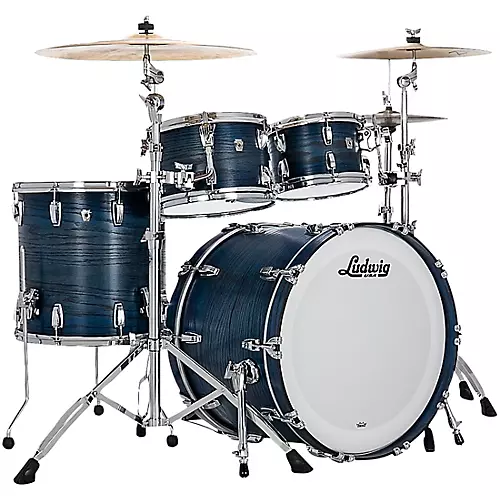 Ludwig Classic Oak 4-Piece Studio Shell Pack With 22