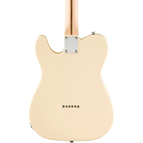 Squier Affinity Series Telecaster Thinline Electric Guitar Olympic White
