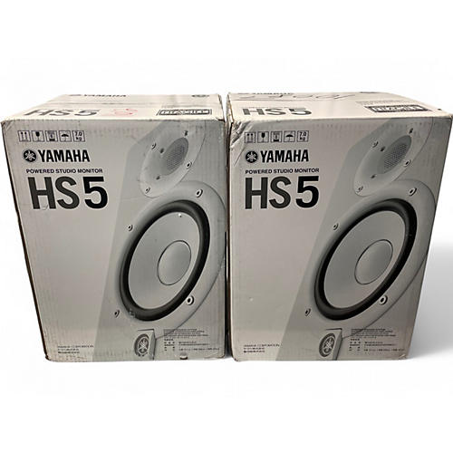 Used Yamaha HS5 Pair Powered Monitor