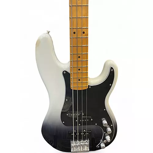 Used Fender Player Plus Active Precision Bass SILVER SMOKE Electric Bass Guitar SILVER SMOKE