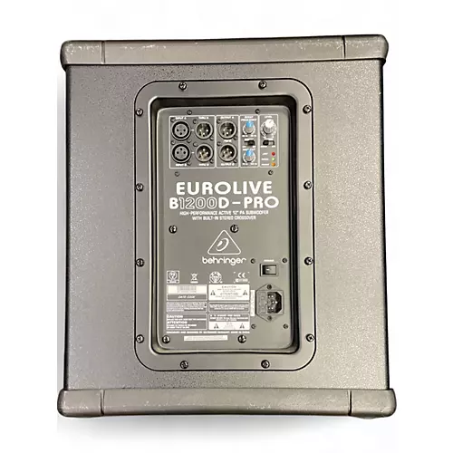 Used Behringer Eurolive B1200D Pro Powered Subwoofer