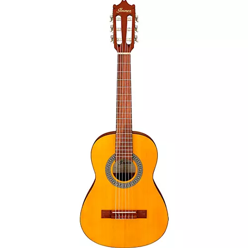 Ibanez GA1 1/2 Size Nylon-String Classical Acoustic Guitar Amber