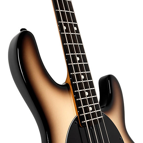 Ernie Ball Music Man StingRay Special H Electric Bass Guitar Black and Chrome