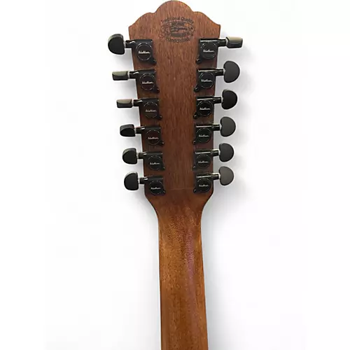 Used Washburn Comfort Series G15SCE Natural 12 String Acoustic Guitar Natural