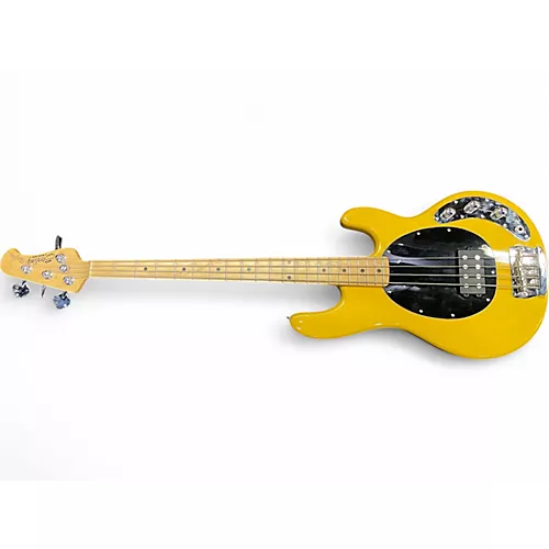 Used Sterling by Music Man stingray Classic Butterscotch Blonde Electric Bass Guitar Butterscotch Blonde